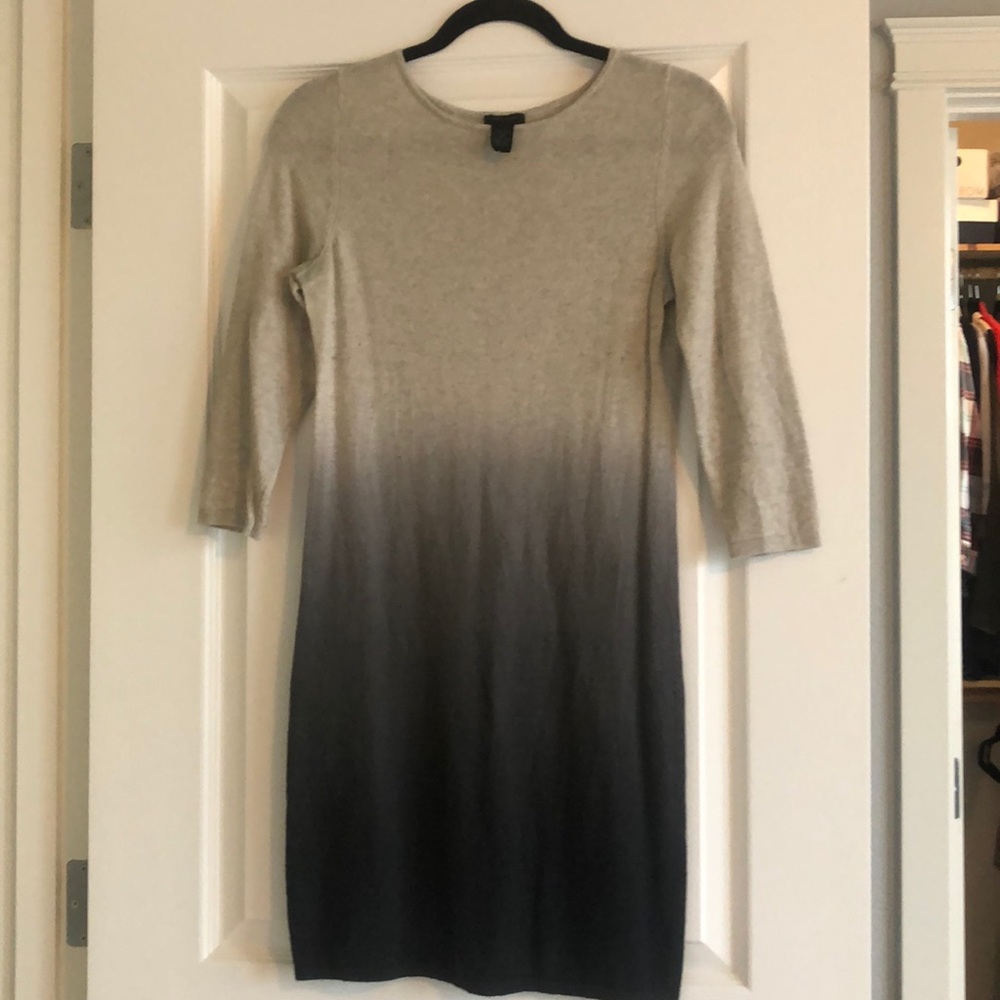 Cashmere ombré dress
